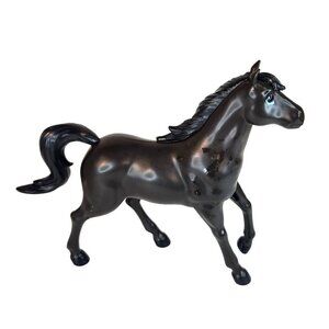 Spirit Untamed 8" dark Horse Mattel figure 2020 Mattel Black Horse Figurine HBB2